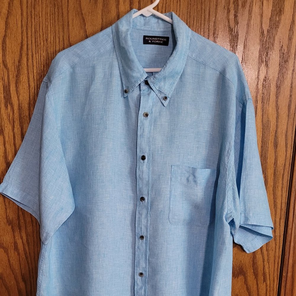 Roundtree & Yorke Linen shirt